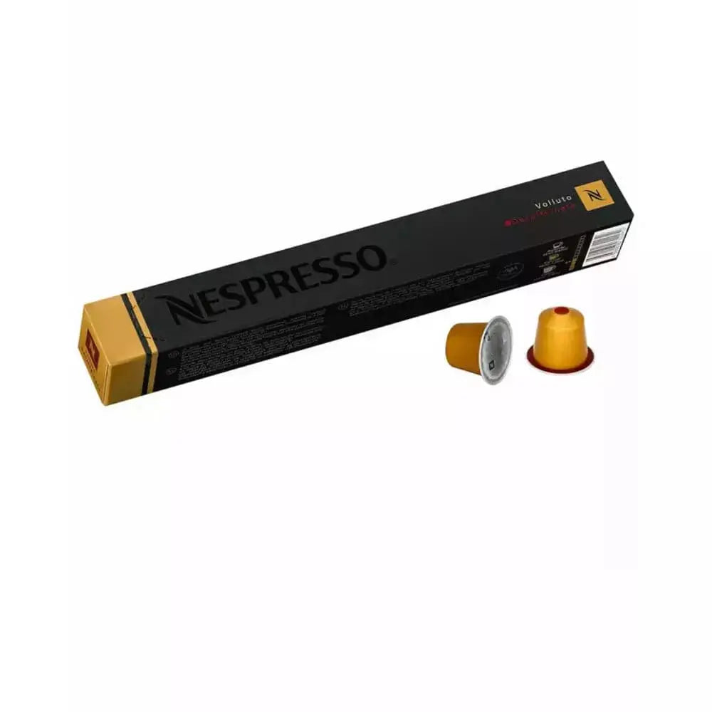 Nespresso Decaffeinato Volluto Original Espresso Capsules - Intensity 4 - 10 Capsules at Coffee & Cream Egypt