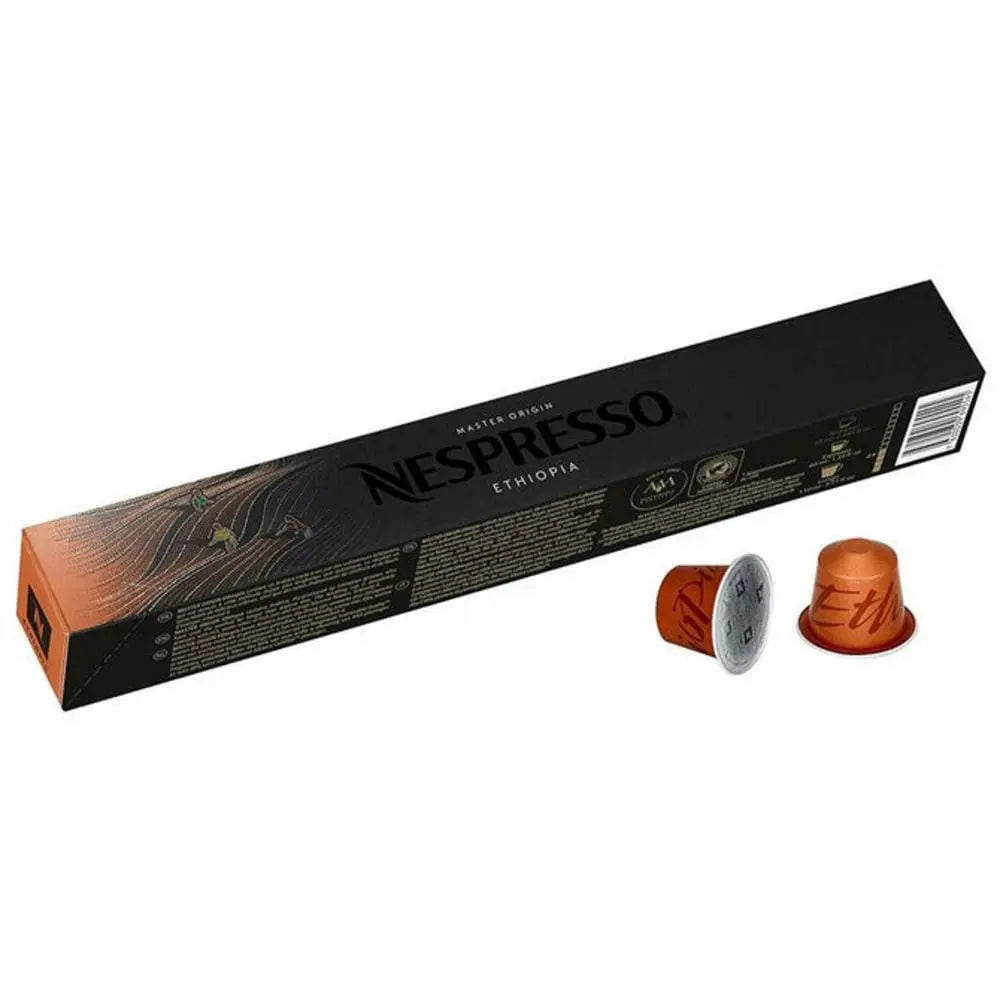 Nespresso Ethiopia Original Espresso Capsules - Intensity 4 - 10 Capsules at Coffee & Cream Egypt