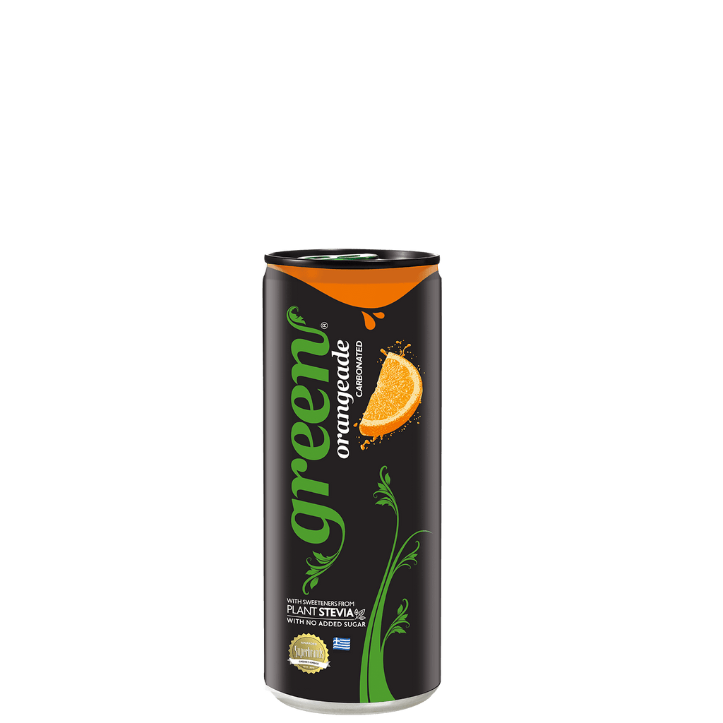 Green Cola - Orange Flavor - 330ml