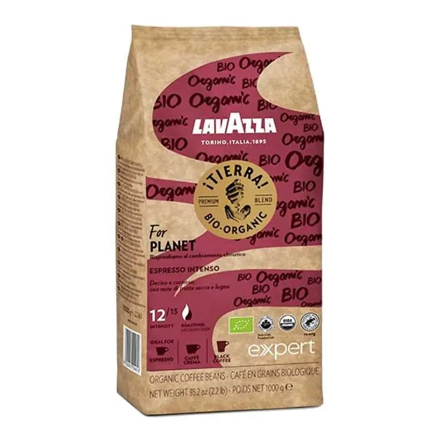 Lavazza Tierra Organic Whole Coffee Beans - 1kg at Coffee & Cream Egypt